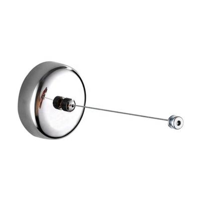 中国 2.3m 7.5FT Long CLASSIC Wall Mounted 304 Stainless Steel Mirror Retractable Clothesline With Steel Twine Wire Rope 販売のため