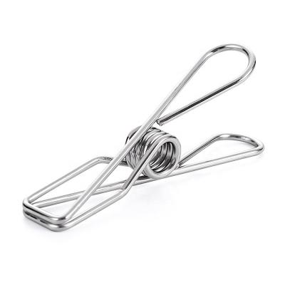 中国 Minimalist 316 Stainless Steel Drying Rack Socks Drying Clip Underwear Drying Windproof Clip Sock Hook Clothespins 販売のため