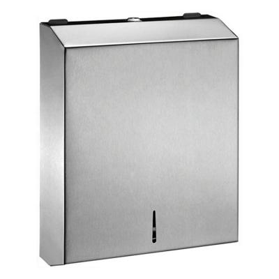 Cina Commercial Modern Wall Mounted Stainless Steel C Fold Up Paper Towel Dispenser Paper Towel Multifold Socket For Hotel Shopping Mall in vendita