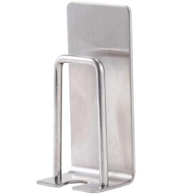 中国 304 Stainless Steel Couple Sustainable Cup Toothbrush Hanger Wash Cup Holder Self Adhesive Toothbrush Holder 販売のため