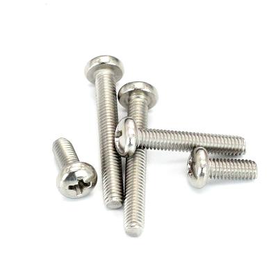 China HEX English and American Round Phillips Pan Head Machine Screws Phillips Head Screws for sale