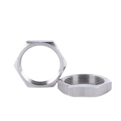 China Heavy Industry Thin Hexagon Thread Nuts M6-M30 Can For Stainless Steel for sale