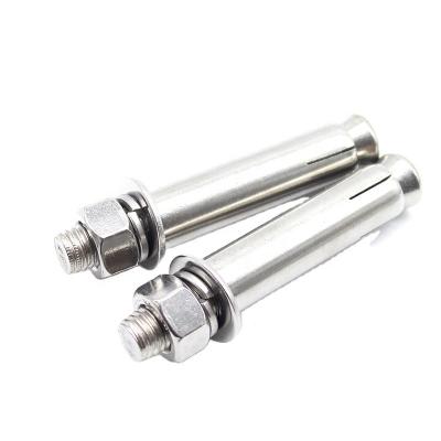 China Building Construction 201 Stainless Steel External Expansion Bolts Pull Explosion Screws M6-M20 Full Specifications for sale