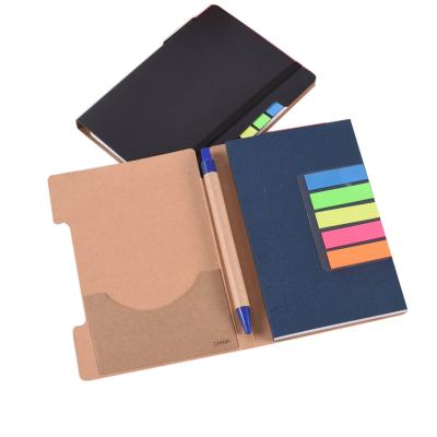 China Cute Customized Leather Softcover PU Softercover Notebook Set for sale