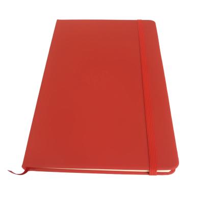 China Customized hardcover book Promotion A5 size notebook PU blank page leather notebook for wholesale for sale