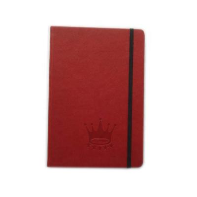 China Hard Cover Book Promotion A5 Size Notebook PU Leather Customized Notebook For Wholesale for sale