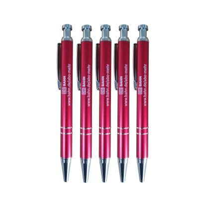 China Customized Promotional Pen 2021 Logo Fancy Metal Ball Pen For Gifts for sale