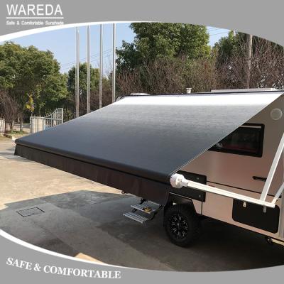 China Anti-UV And Waterproof Durable 100% Roll Out Motorhome Tent Motorized RV Tent for sale