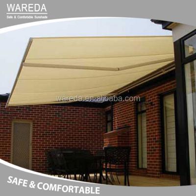 China Full Houses Cassette Aluminum Folding Retractable Awning For Gazebo for sale