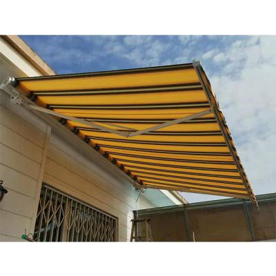 China Retractable Polyester Folding Arm PU Coated Finish Outdoor Sail Balcony Tent for sale