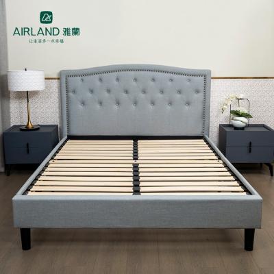 China Latest Designs Hotel Double High Super King Size Oak Solid (Others) Adjustable King Size Wooden Beds For Sale Price Italian Turkish Home Bedroom Furniture for sale