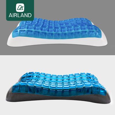 China Household anti-static wholesale direct gel summer memory foam pillow new slow connected cool pillow for sale