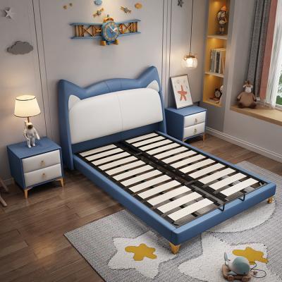 China Household Storage Air Land High End Durable Bedroom Furniture Sturdy Soft Back Bed for sale