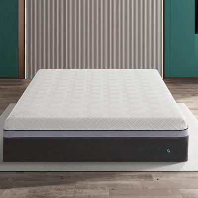 China Hot Sale Gel Memory Foam Hotel Bed Classic Polyester Silk Foam Mattress King Size Pocket Spring Silk Mattress for sale