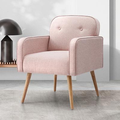 China Good Simple and Elegant Appearance Quality Polyester Fabrics Factory Hotel Living Room Sofa Chairs Restaurant Dining Arm Classic Directly for sale