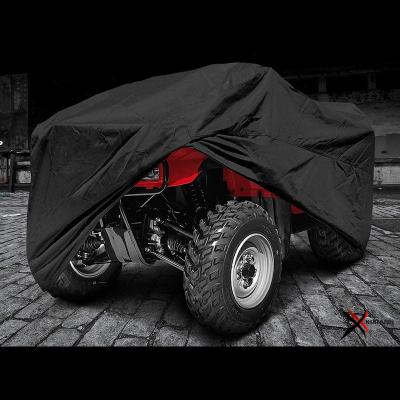 China 2021 UV Resistant and Waterproof ATV UTV Cover Custom Wholesale Silver Coated Oxford Polyester UTV Waterproof Dustproof Anti-UV Cover for sale