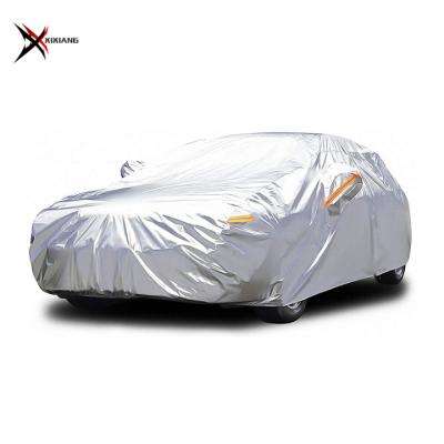 China Customized Wholesale Heavy Duty Waterproof Dustproof Universal UV Shade Outdoor Sun Car UV Waterproof Cover for sale