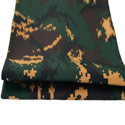 China Wholesale custom good price QUICK DRY spun polyester gabardine fabric making workwear printed fabric for sale