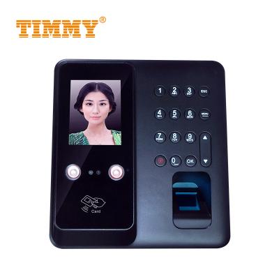 China Wifi Staff Face and Fingerprint Behind Recognition Assistance System RFID Detection Attendance Facial Machine with 1000 Battery Backup for sale