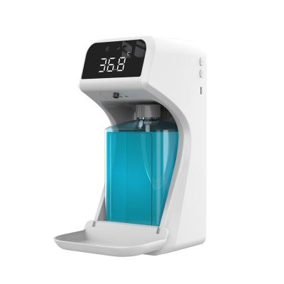 China Hotel Building/Offices/Resurant/School TIMMY Automatic Thermometer With Dispenser Hand Sanitizer Temperature for sale