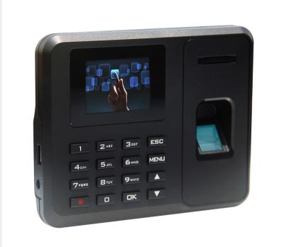 China Hoists Backup Electronic Digital Battery /IC Timmy Time Recording Fingerprint Employee Attendance Machine for sale