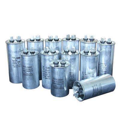 China Air Conditioner Air Conditioner Motor Capacitor CBB65 12uf 25uf 250V Type for sale