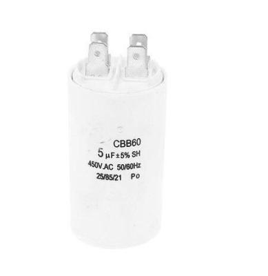 China CBB60 Motor AC 450V 10uF/14uF/16uF/20uF/70uF/80uF Non Polar Air Conditioner Motor Start Capacitor for sale