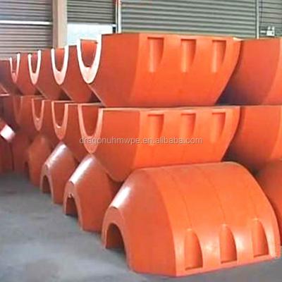 China Wear Resistant Sand Dredging UHMWPE Pipe With Floats for sale