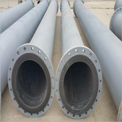 China Industrial Pulling Uhmwpe UHMWPE Pipe Corrosion Resistance Tailing Pipeline For Hot Sale for sale