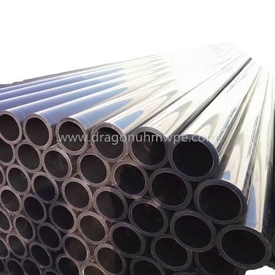 China Uhmwpe Highly Wear Resistance UHMWPE Pipe For Mud Mining Transportation On Hot Sale for sale