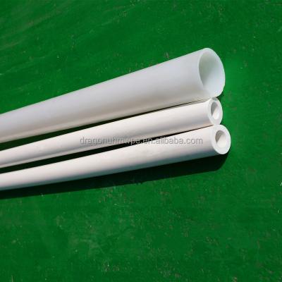 China White Low Friction Loss UHMWPE Food Grade Pipe for sale