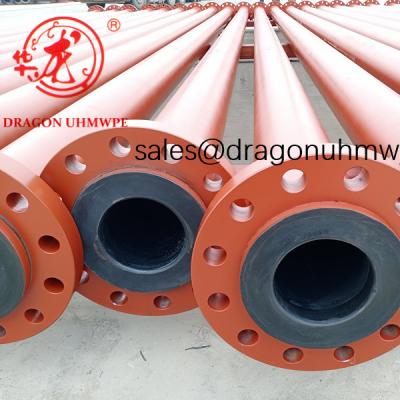 China Low Friction Abrasion Loss Resistant Pe Lined Carbon Steel Pipe Mud Pipeline Mining for sale