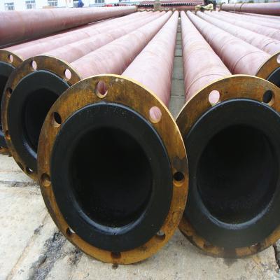 China Abrasion resistance UHMWPE steel-plastic composite pipe made by yanggu dragon material new company for sale