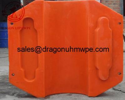 China MDPE uhmwpe hdpe sea pipe dredging floats for sale