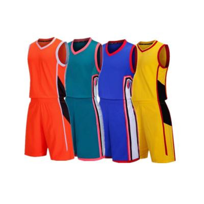 China Breathable Factory Wholesale Blue Customized Clearance Cheap Quick Dry Sublimation Basketball Uniforms For Youth Men for sale