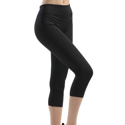 China Factory Stock High Waist Capri Legging Vapor Breathable Active Tights Wholesale Legging for sale