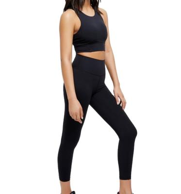 China Breathable Factory Wholesale Custom Workout Apparel Yoga Set Breathable Yoga Set Gym Wear Yoga Sets Women Fitness Sport Suit for sale