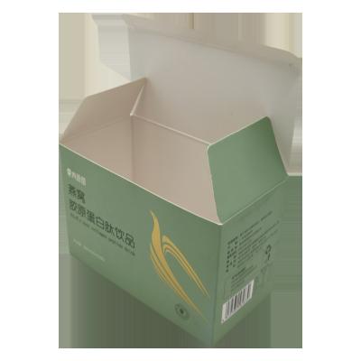 China Next Bird's Collagen Peptide Drink Recyclable 400 Gsm Art Paper Packaging Cans for sale