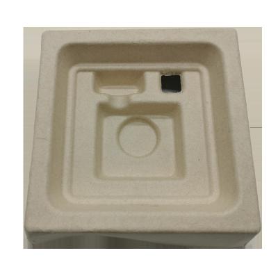 China Hot Selling Recyclable Custom Biodegradable Molded Electronic Pulp Tray Tray Packaging Pulp Product Packaging for sale