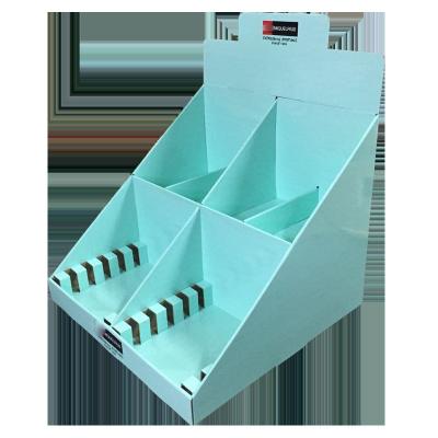 China High Quality Recycled Materials Display Rack Display Rack Box Paper Multilayer Cardboard Box for sale