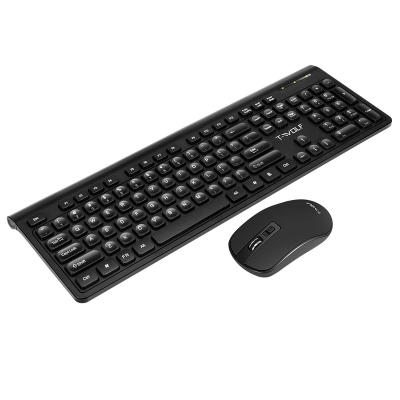 China TWOLF New Cheapest Wireless Mouse Waterproof Keyboard For Laptop Desktop 2.4Ghz Wireless Mouse Combo Set for sale