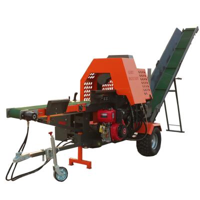 China Factory Portable Professional Woodworking Machine China Wood Splitter Firewood Processor Wood Cutting Machine for sale