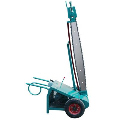 China Easy To Operate Electric Mobile Portable Wood Saw Woodworking Machinery Shaft Slaher Woodworking Machine for sale