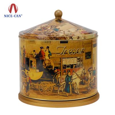 China Recyclable Nice-can Newly Design Hot Sale Christmas Music Tin Box For Packaging for sale