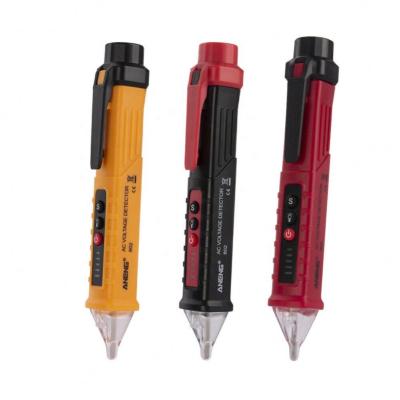 China Digital 90-1000V 12-1000V Audible Electric AC Voltage Detector Non-Contact Tester Pen Tester Meter Volt Current LED Indication Electricity for sale