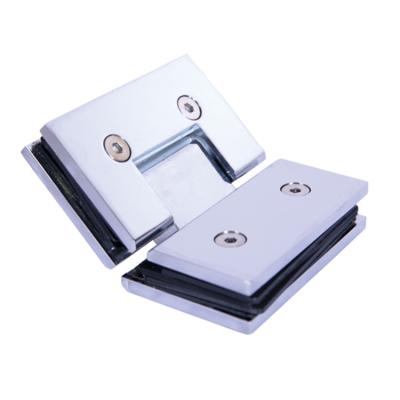 China Aleader Modern High Quality Wall Mounted Hinge Hydraulic Glass Shower Glass Door Hinge for sale