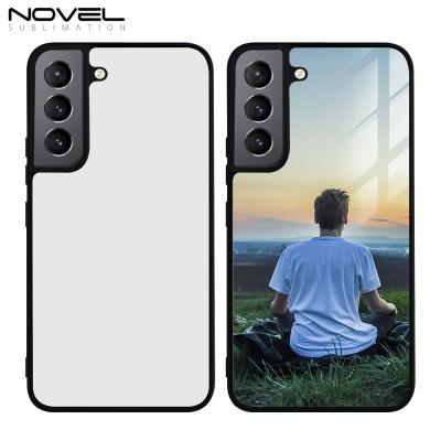 China 2d TPU White Shockproof Custom Sublimation Glass Phone Case For Samsung S22/S22 PLUS/S22 ULTRA for sale