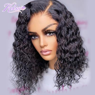 China Wholesale Free Shipping HD Deep Wave 24 26 28 30 34 Curly 40 Inch Full Lace Wig, Pre Plucked Lace Frontal Wig, HD Translucent Lace Front Wig for sale