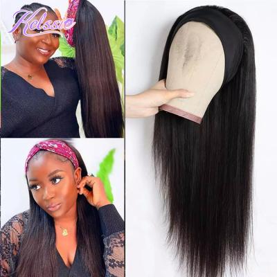 China Silky Straight Lace Front Invisible Lace Wig, Cheapest Tranparent Gluless Full Lace Wig, Curly Hairband Wig Wholesale Hd 30 Braids for sale