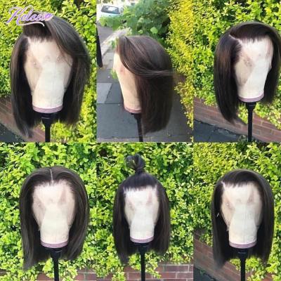 China Wholesale Cheap Bob Lace Frontal Wig Straight,Malaysian Bob Lacs Wig Kinky Straight,30 Wave Silky Straight 40 Inch Gluess Hd Transparent Lace Wig for sale